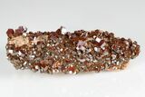 Deep Red Vanadinite Crystal Cluster - Huge Crystals! #178374-1